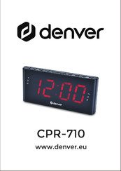 Denver CPR-710 Guia Del Usuario