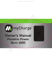 MyCharge 2000 Manual Del Propietário