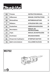 Makita M3702 Manual De Instrucciones