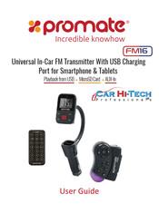 Promate FM16 Manual De Instrucciones