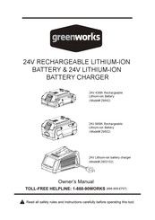 GreenWorks 29852 Manual Del Propietário