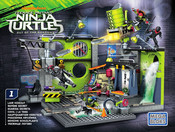 Mega Bloks Nickelodeon Teenage Mutant Ninja Turtles Out of the Shadows Instrucciones De Montaje