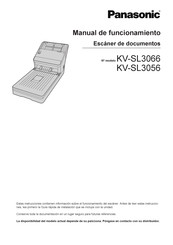 Panasonic KV-SL3066 Manual De Funcionamiento