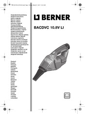 Berner BACDVC 10.8V LI Manual Original