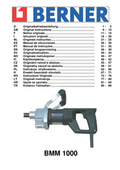 Berner 249004 Manual De Instrucciones