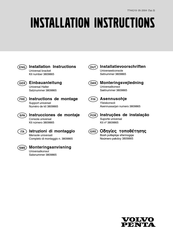 Volvo Penta 3809865 Instrucciones De Montaje