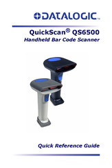 Datalogic QuickScan QS6500 Guía De Referencia Rápida