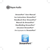 Bayan Audio StreamPort Manual De Instrucciones