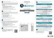 Airzone AZAI6WSC Serie Manual De Instrucciones