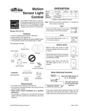 Secure Home SH-5412 Manual Del Usuario