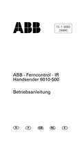 ABB 6010-500 Manual Del Usuario