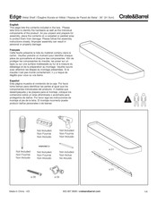 Crate&Barrel Edge Guia De Inicio Rapido