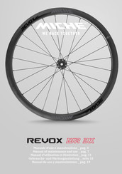 Miche REVOX WR DX Manual De Uso Y Mantenimiento