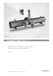 KROHNE OPTISONIC 8300 Inicio Rápido