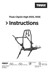 Thule Clip-On High 9106 Manual De Instrucciones