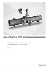 KROHNE OPTISONIC 8300 Manual De Instrucciones