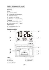 Techno Line WS8013 Manual Del Usuario