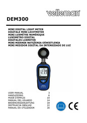 Velleman DEM300 Manual Del Usuario