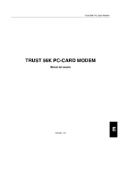 Trust 56K Manual Del Usuario