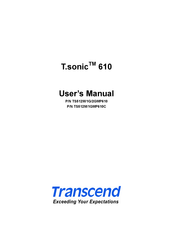 Transcend TS512M/1G/2GMP610 Manual Del Usuario