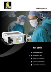 HEBU medical HBS 100 Manual De Instrucciones