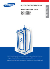 Samsung RW13EBBB Instrucciones De Uso