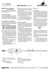 Monacor LEDS-5SET/RGB B Manual De Instrucciones