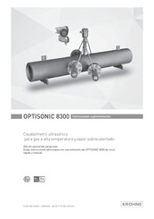 KROHNE OPTISONIC 8300 Instrucciones Suplementarias