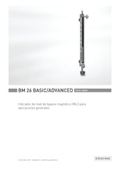 KROHNE BM 26 ADVANCED Inicio Rápido