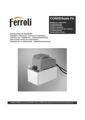 Ferroli CONDESsafe F4 Manual De Instalación