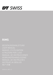 DT SWISS RIMS Manual De Instrucciones