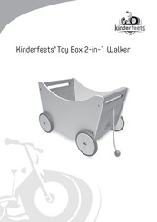 Kinderfeets Toy Box 2-in-1 Walker Manual Del Usuario