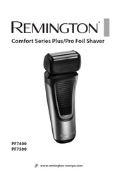 Remington Comfort Serie Manual Del Usuario