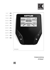 Kettler M-Display Manual Del Usuario