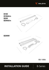 Valoya B100dim Guia De Instalacion