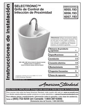 American Standard SELECTRONIC 6057 .193 Instrucciones De Instalación