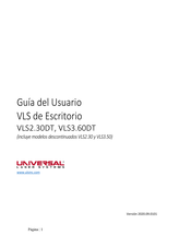 Universal Laser Systems VLS2.30DT Guia Del Usuario