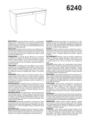 HMW 6240 Manual De Instrucciones