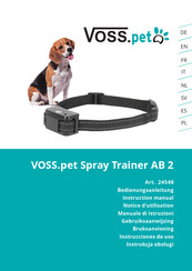 voss.pet 24548 Instrucciones De Uso