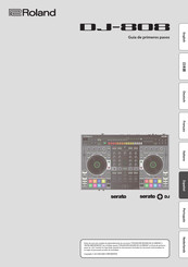 Roland Serato DJ-808 Guía De Primeros Pasos