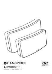 Cambridge Audio AIR 100 Manual Del Usuario