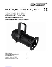 HQPower VDLP16C/GU10 Manual Del Usuario