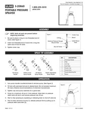 Uline S-20860 Manual Del Usuario