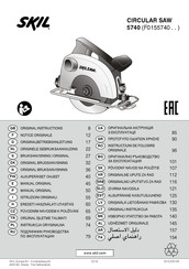 Skil F0155740 Serie Manual Original