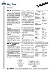 Img Stageline ECM-990P Manual De Instrucciones