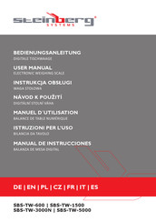 Steinberg Systems SBS-TW-600 Manual De Instrucciones