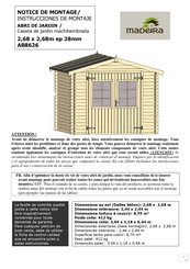 Madeira AB8626 Instrucciones De Montaje