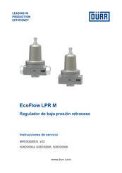 DÜRR EcoFlow LPR M Instrucciones De Servicio