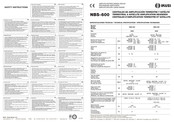 Ikusi NBS-600 Serie Manual De Instrucciones