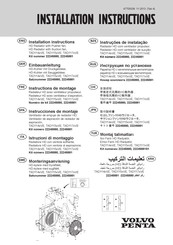 Volvo Penta TAD115 VE Serie Instrucciones De Montaje